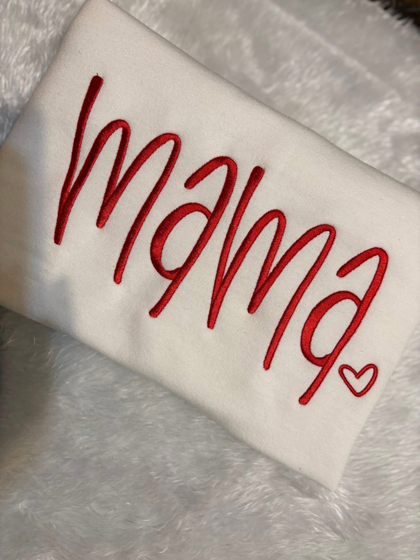 Mama Embroidered Sweatshirt