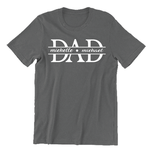 Custom Father's Day Dad T-Shirt