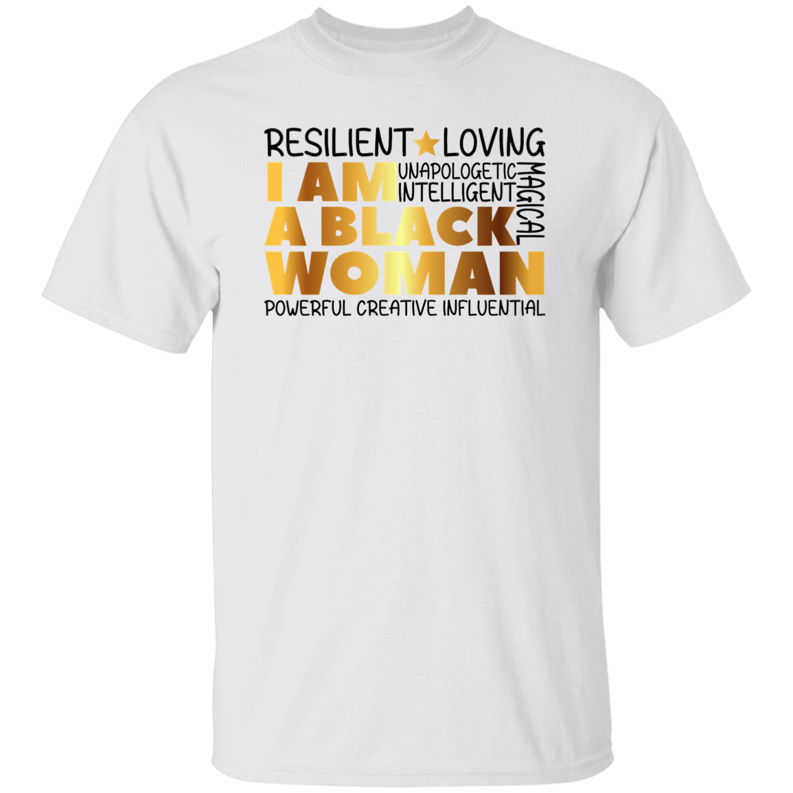 I Love Being A Black Woman T-Shirt