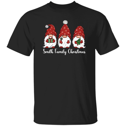 Custom Gnome Family Christmas Shirts