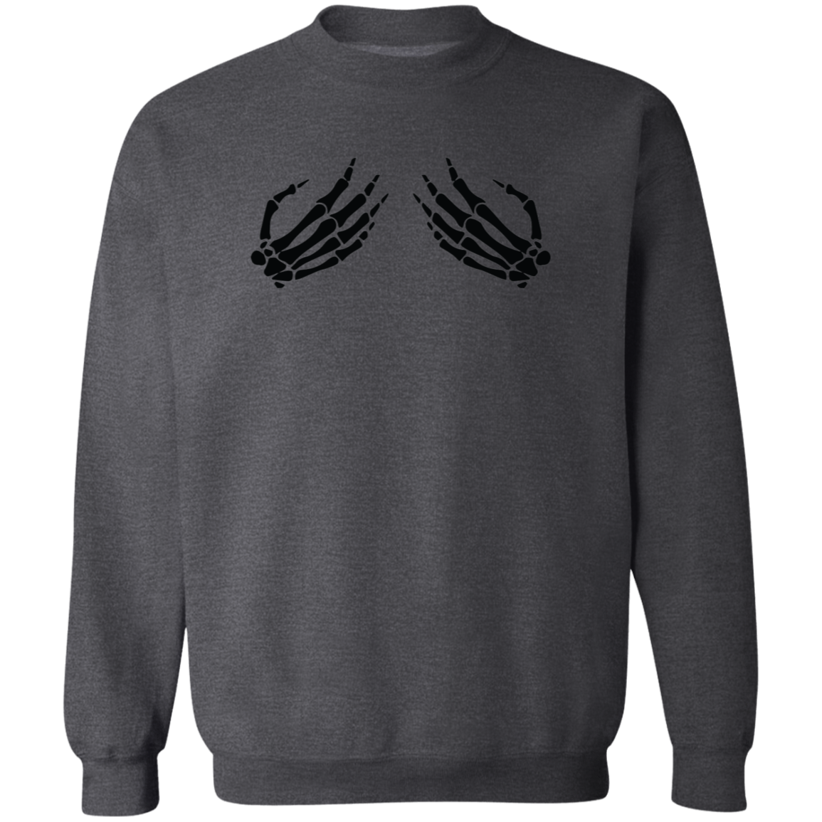 Skeleton Boob Hand Sweatshirt