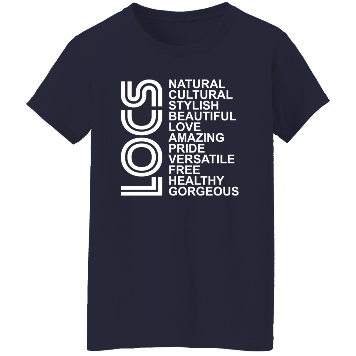 Locs (White) T-Shirt