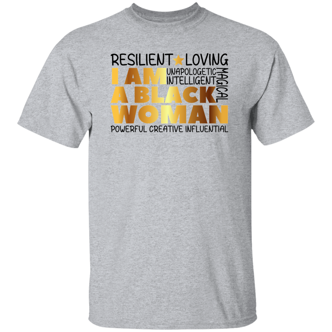 I Love Being A Black Woman T-Shirt