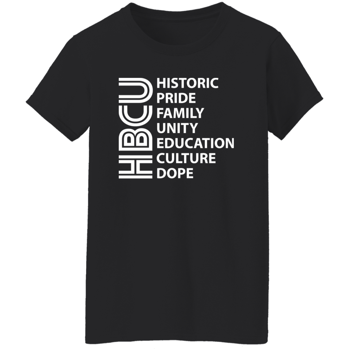 HBCU Pride (White Design) T-Shirt