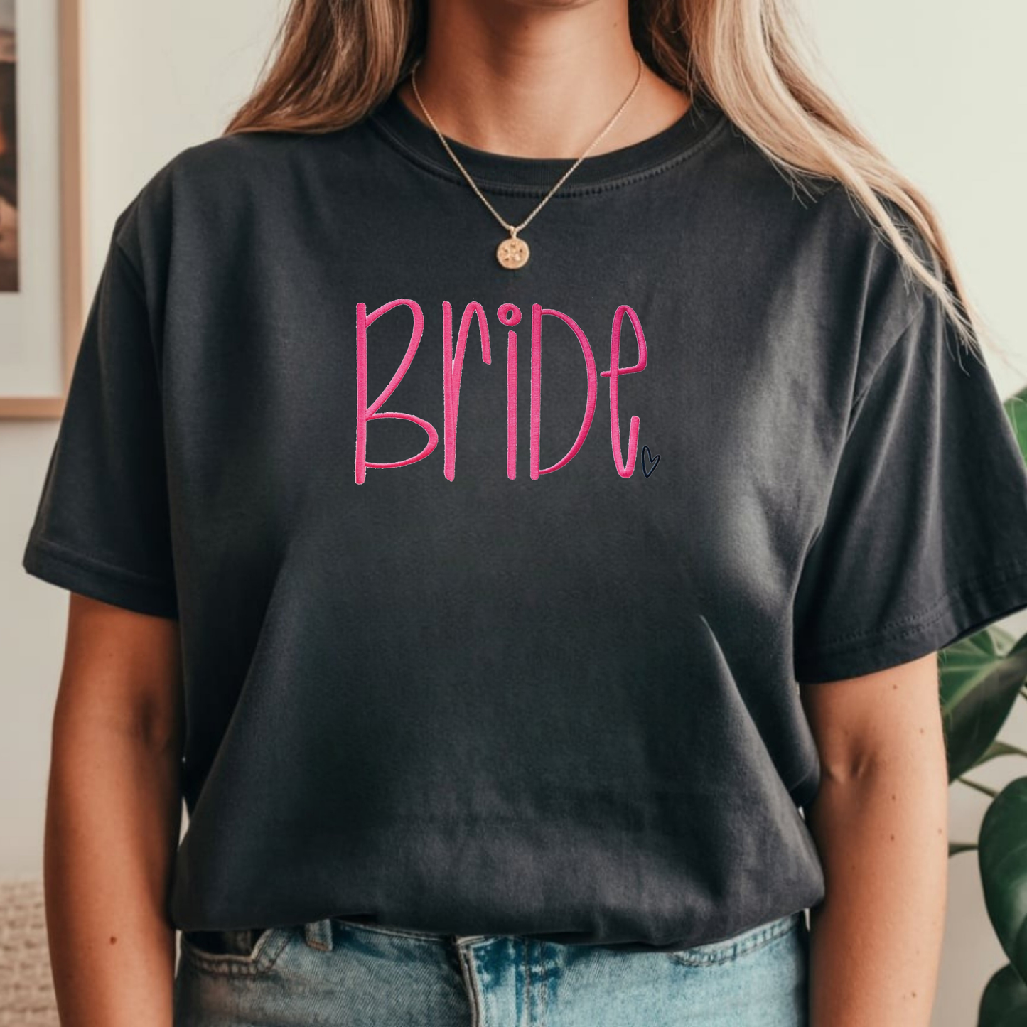 Embroidered Bride T-Shirt