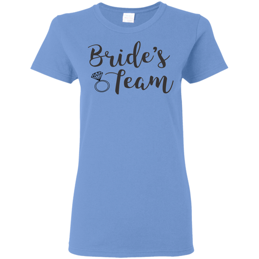 Bride's Team (Black) T-Shirt