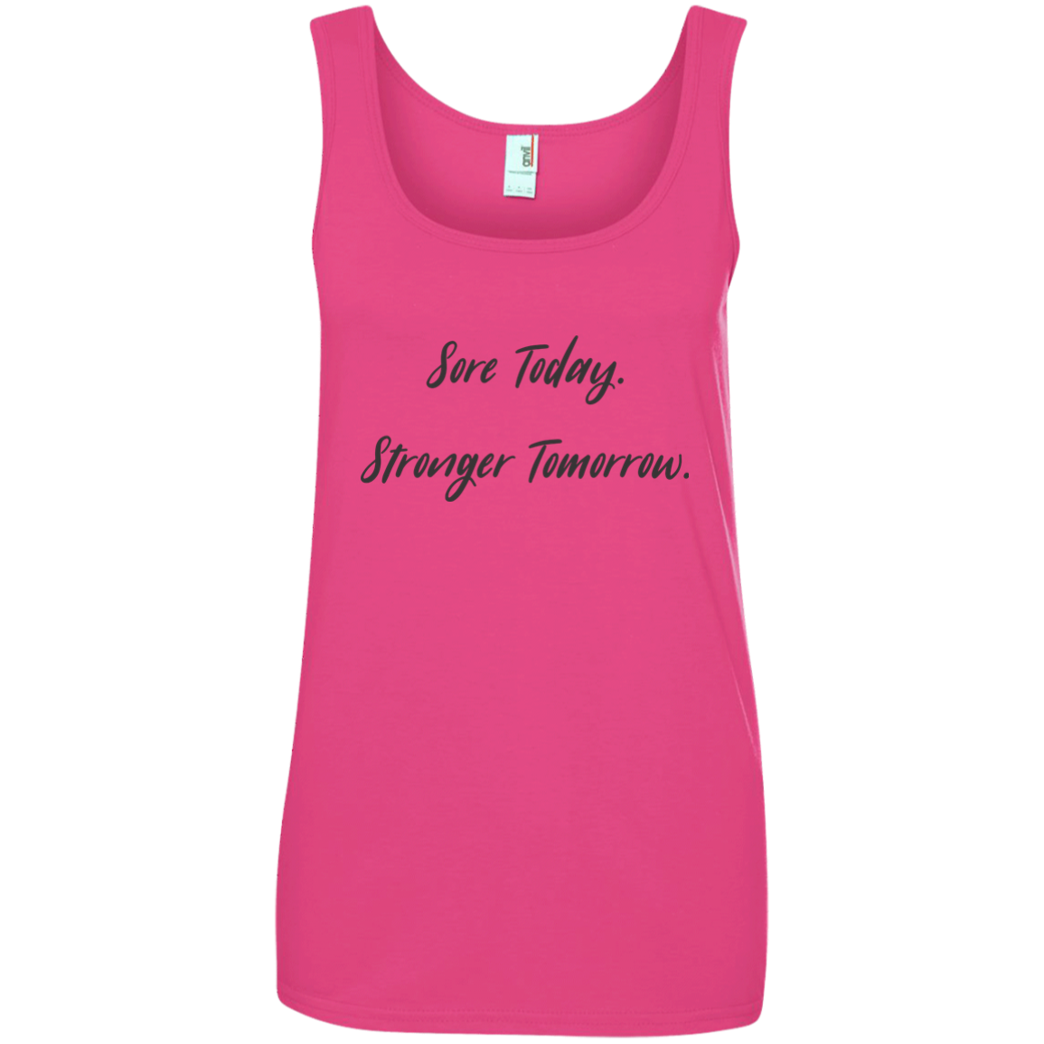 Sore Today Stronger Tomorrow Tank Top