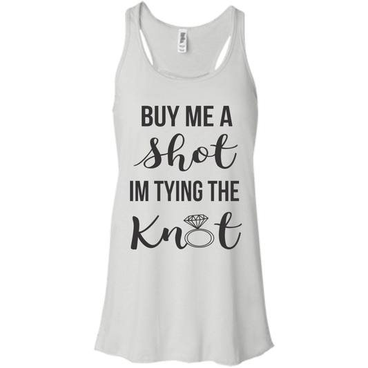 Buy Me A Shot (Black) Racerback Tank