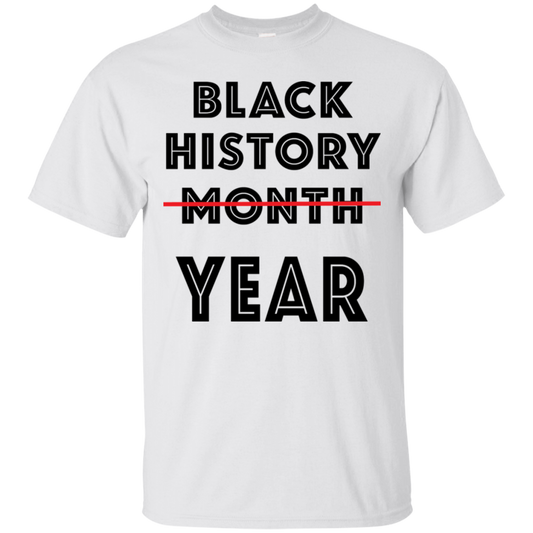 Black History All Year Basic T-Shirt