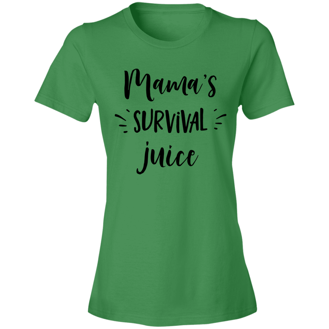 Mamas Survival Juice Ladies' T-Shirt