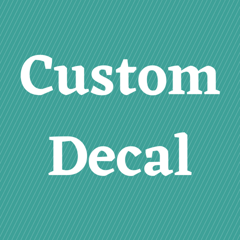 Custom Decal 12 x 12 Sheet