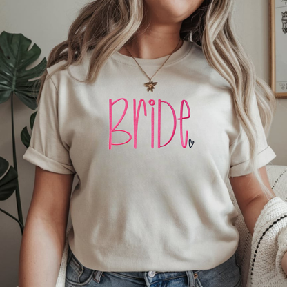 Embroidered Bride T-Shirt