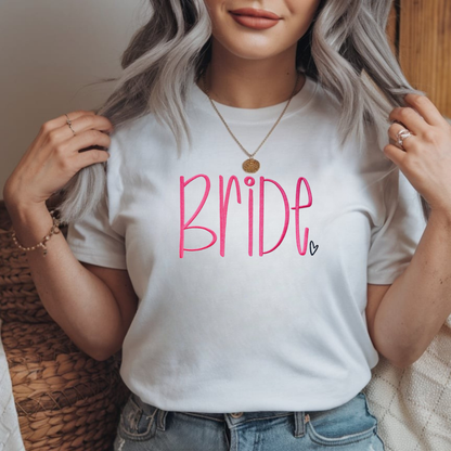 Embroidered Bride T-Shirt