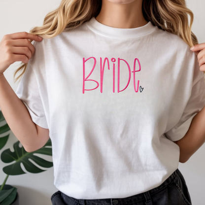 Embroidered Bride T-Shirt