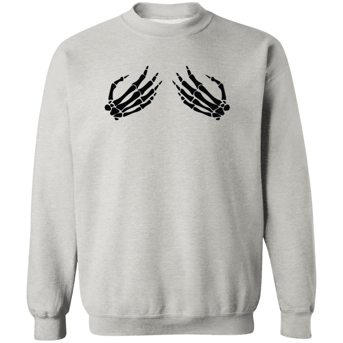 Skeleton Boob Hand Sweatshirt