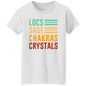 Locs, Sage, Chakras, Crystals T-Shirt