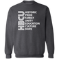 HBCU Pride (White Design) Sweatshirt