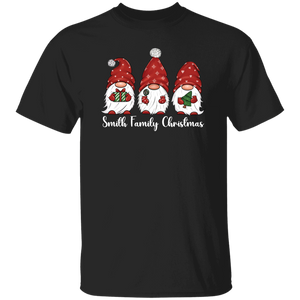 Custom Gnome Family Christmas Shirts