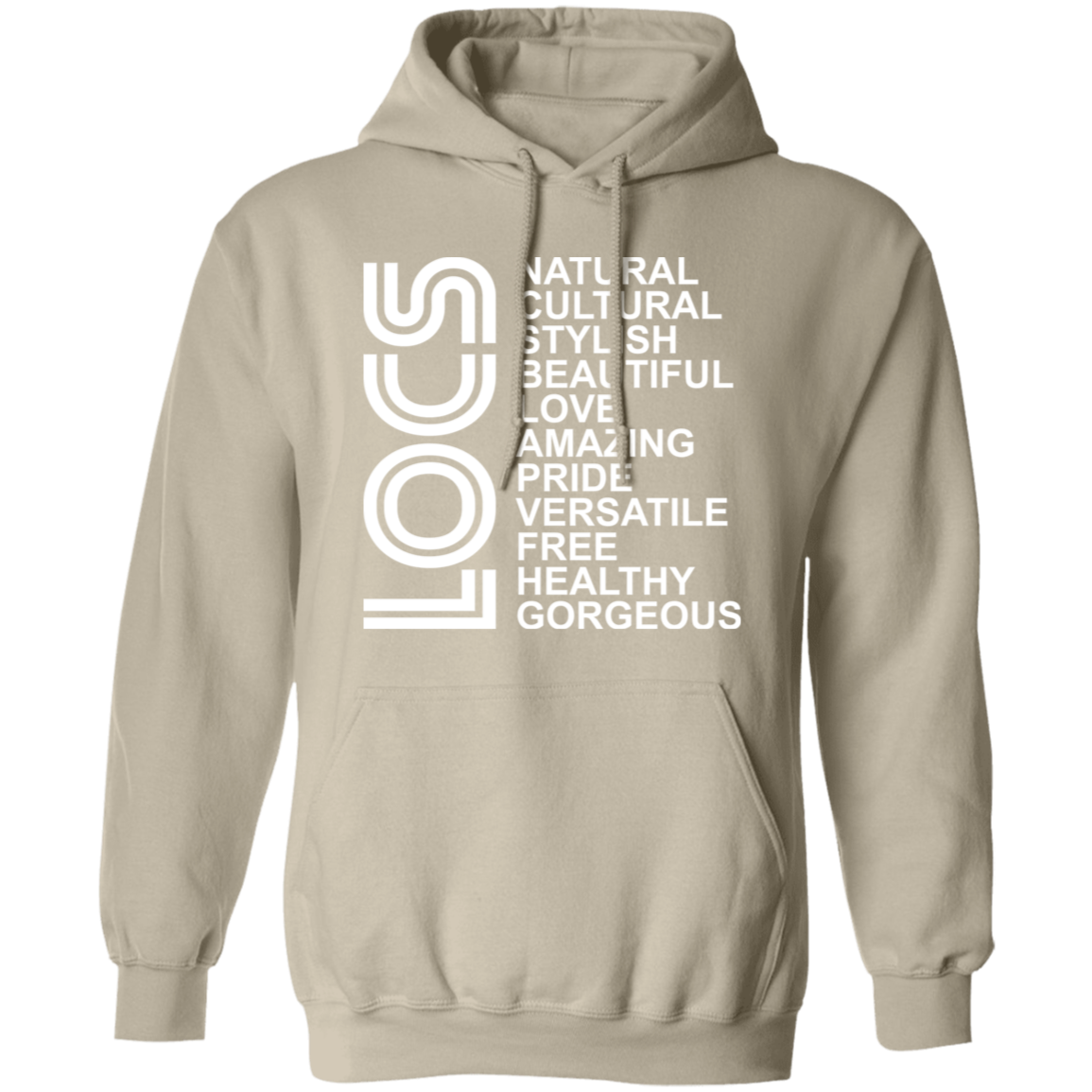 Locs (White) Sweatshirt