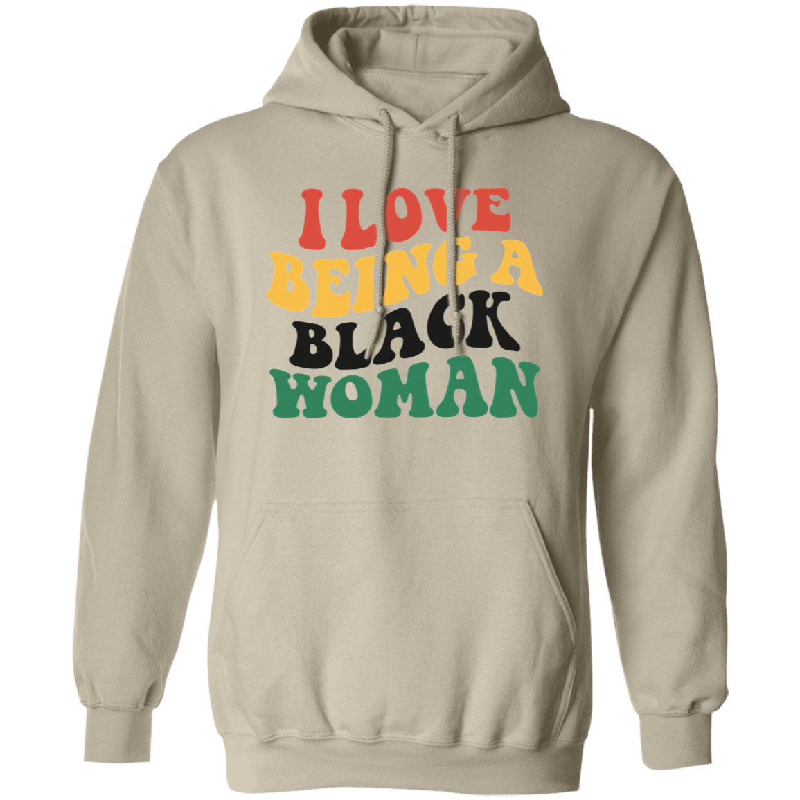 I Love Being A Black Woman Sweatshirt