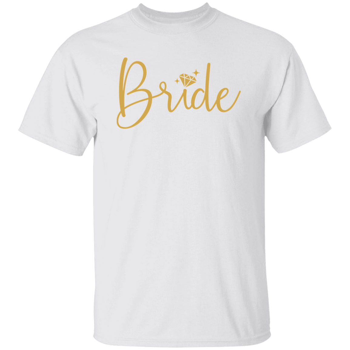 Bride Gold Diamond T-Shirt