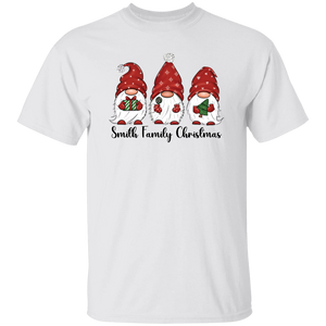 Custom Gnome Family Christmas Shirts