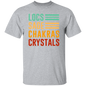 Locs, Sage, Chakras, Crystals T-Shirt