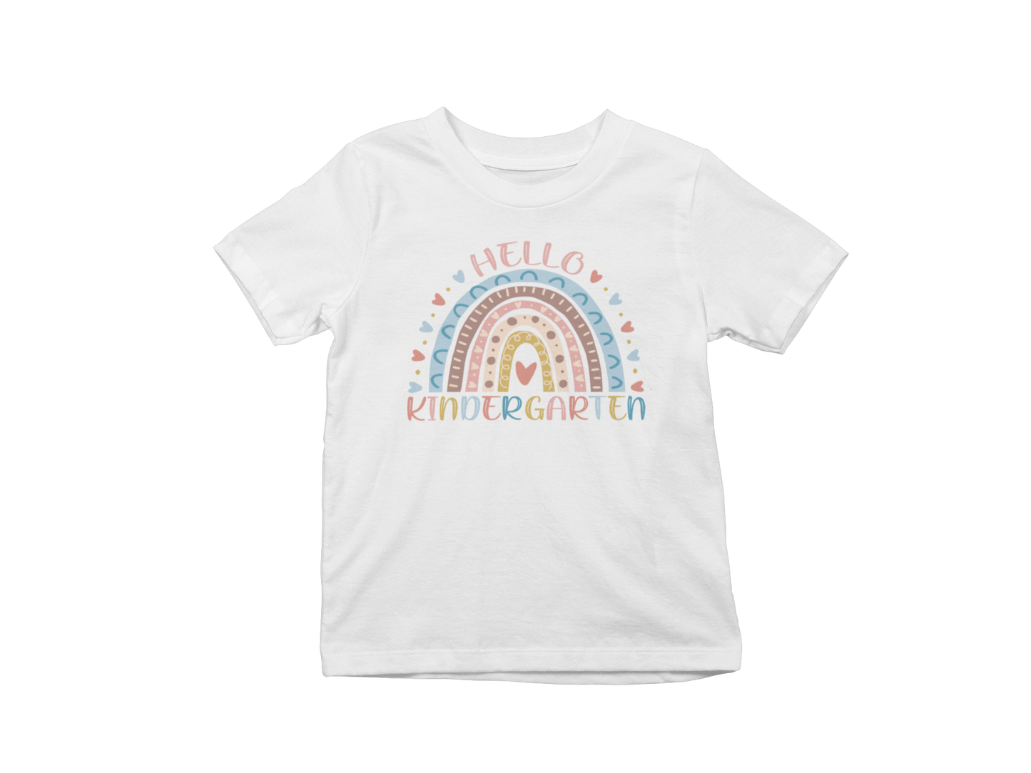 Hello Kindergarten Rainbow T-Shirt