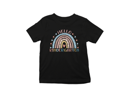 Hello Kindergarten Rainbow T-Shirt