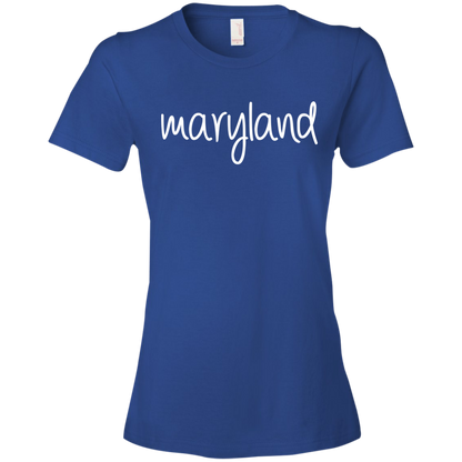 Maryland Ladies T-Shirt