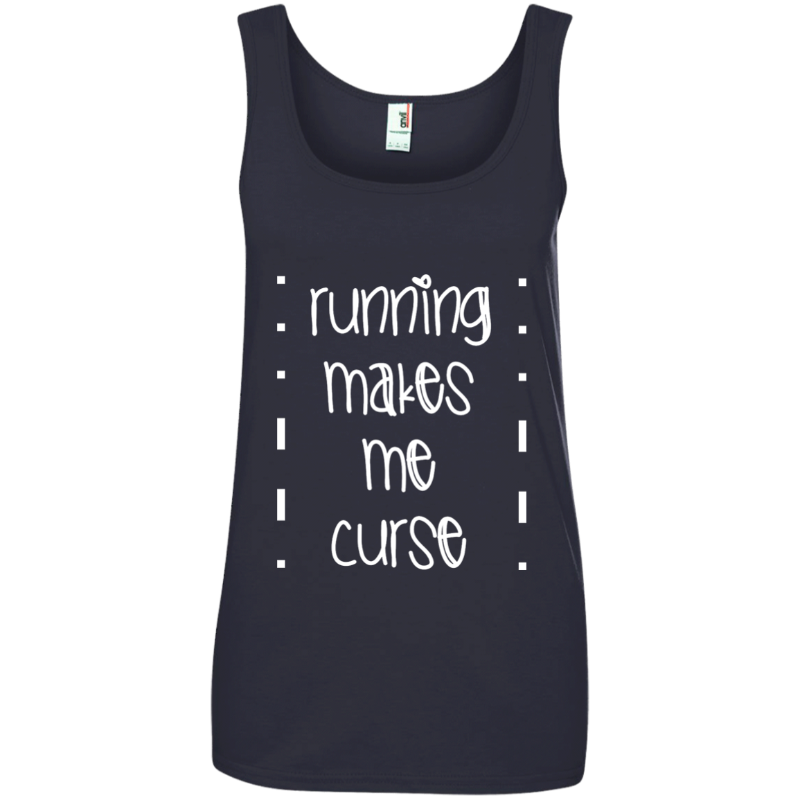 Running Makes Me Curse Tank Top