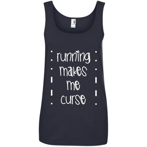Running Makes Me Curse Tank Top