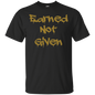 Earned Not Given 1906