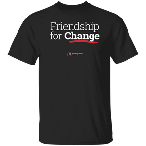 Friendship For Change Black T-Shirt