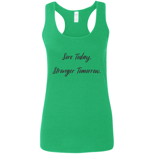 Sore Today Stronger Tomorrow Tank
