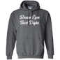 Brown Eyes Thick Thighs Pullover Hoodie 8 oz.
