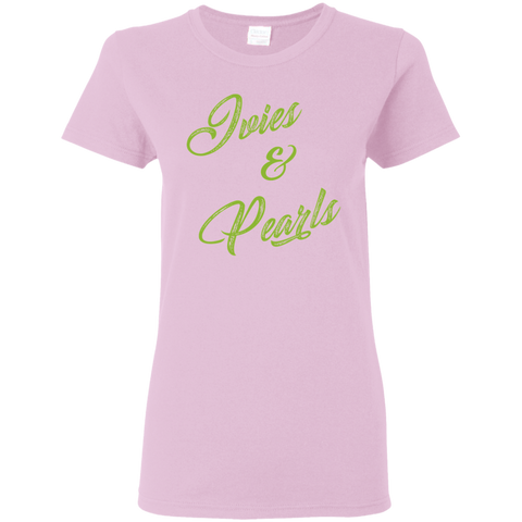 Ivies and Pearls Ladies' Pink T-Shirt