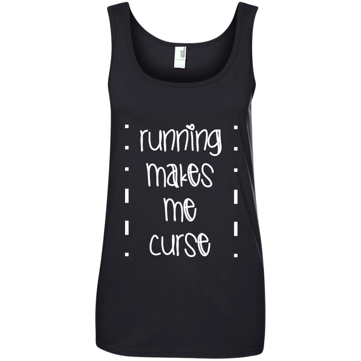 Running Makes Me Curse Tank Top