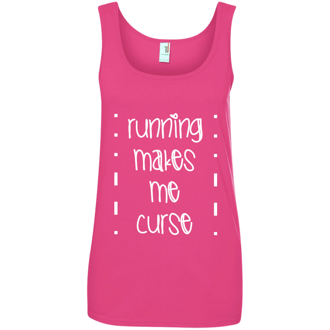 Running Makes Me Curse Tank Top