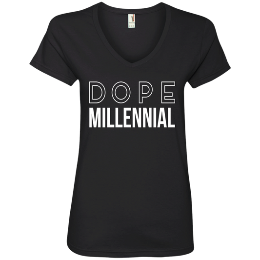 Dope Millennial V-Neck T-Shirt