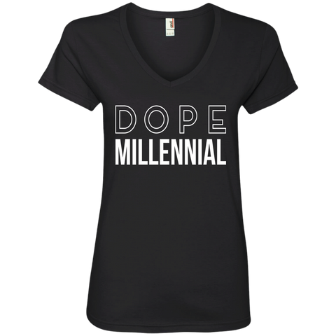 Dope Millennial V-Neck T-Shirt