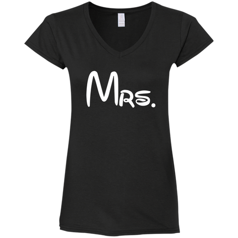 Mrs. V-Neck T-Shirt