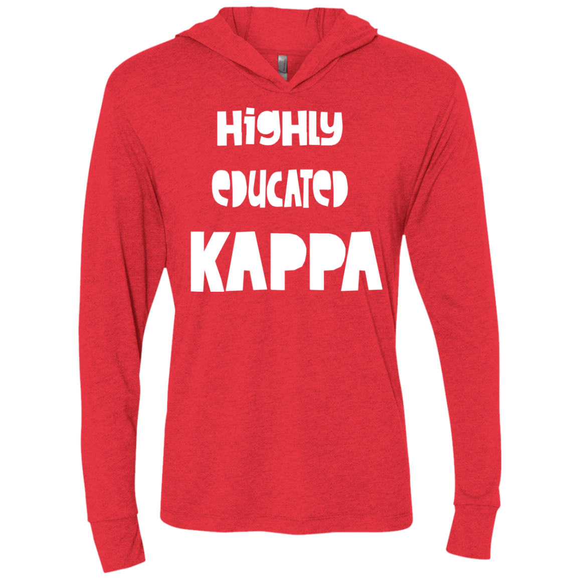 Highly Educated Kappa Light Hoodie