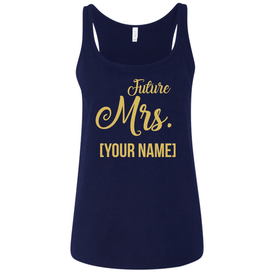 Custom Future Mrs Relaxed Jersey Tank